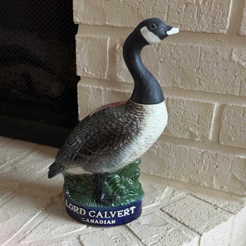 Lord Calvert Canadian Goose Decanter